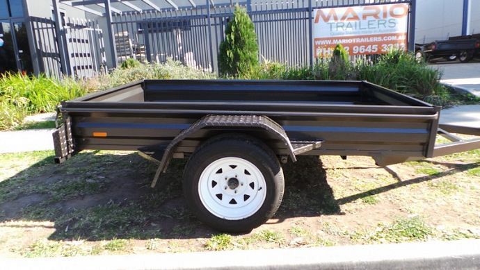 Heavy Duty Low Side Box Trailer 